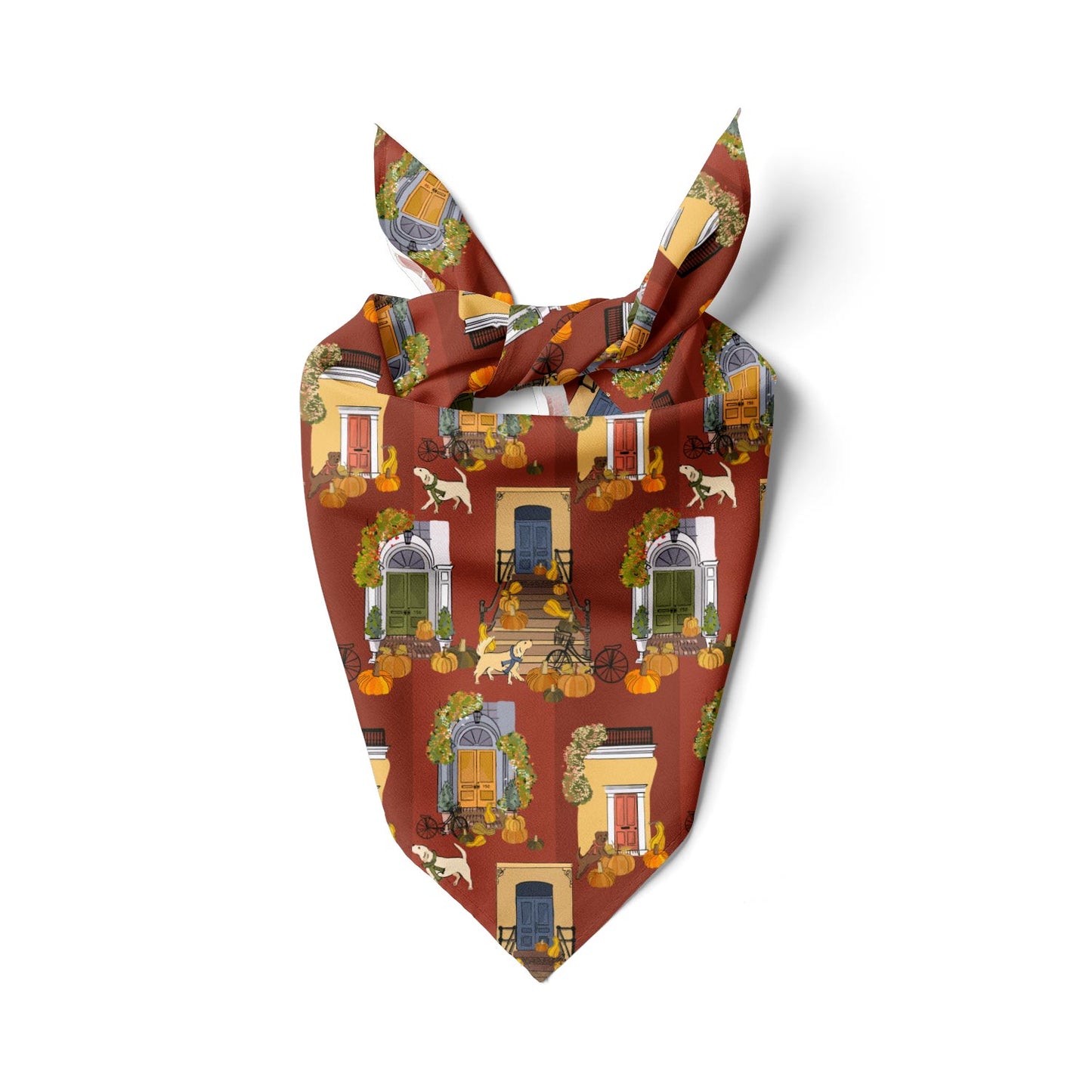 Fall Stoops Bandana