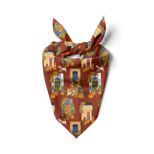 Fall Stoops Bandana