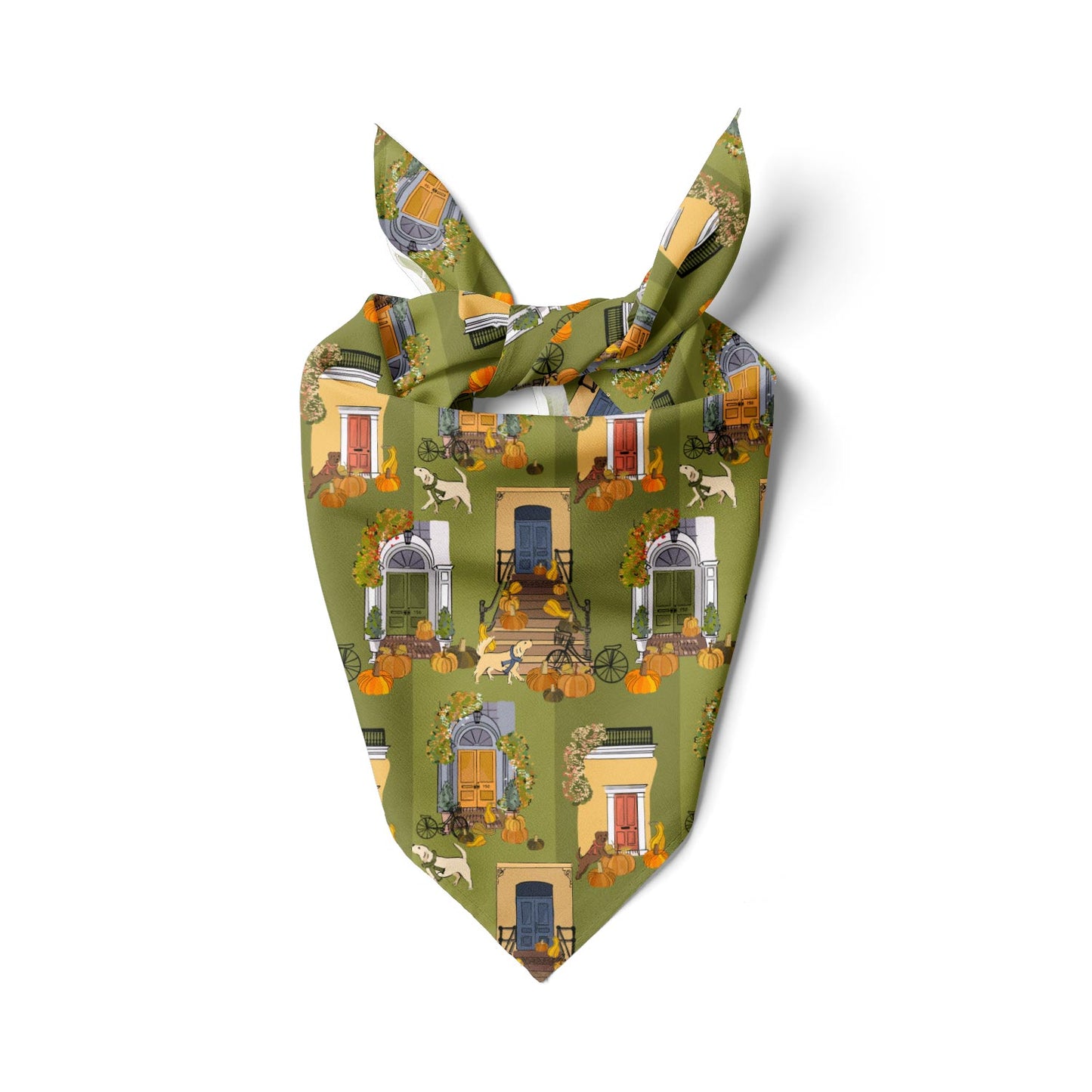 Fall Stoops Bandana