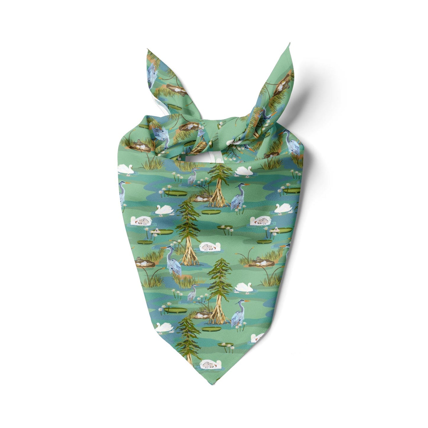 Spring in the Swampy Marsh Bandana