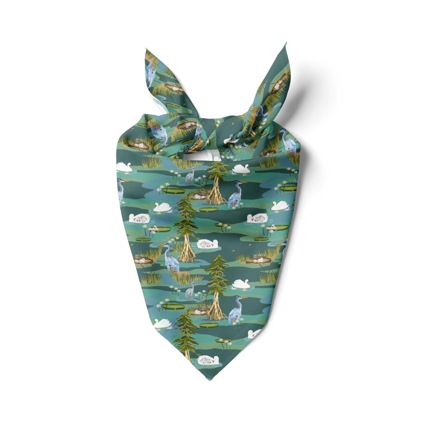 Spring in the Swampy Marsh Bandana