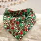 Christmas Animal Print Bandana