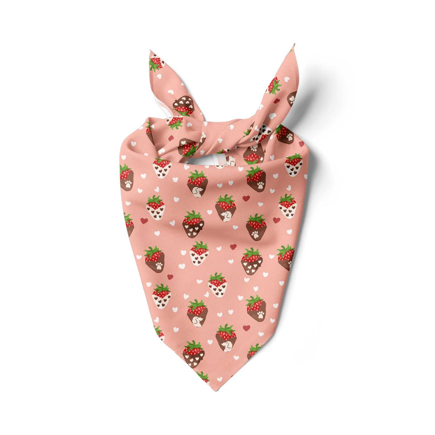 Chocolate Strawberries Bandana