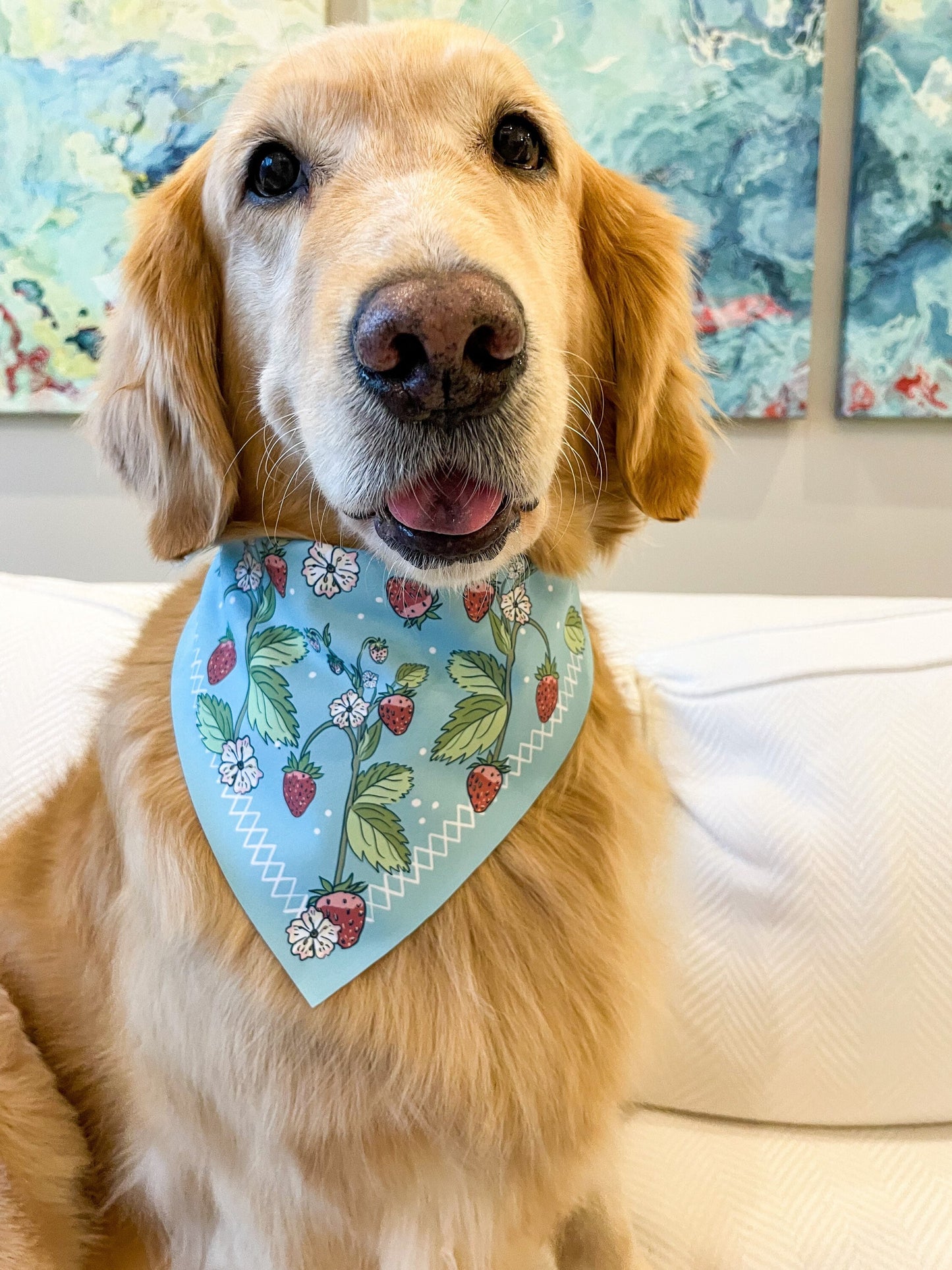 Strawberry Fields Bandana