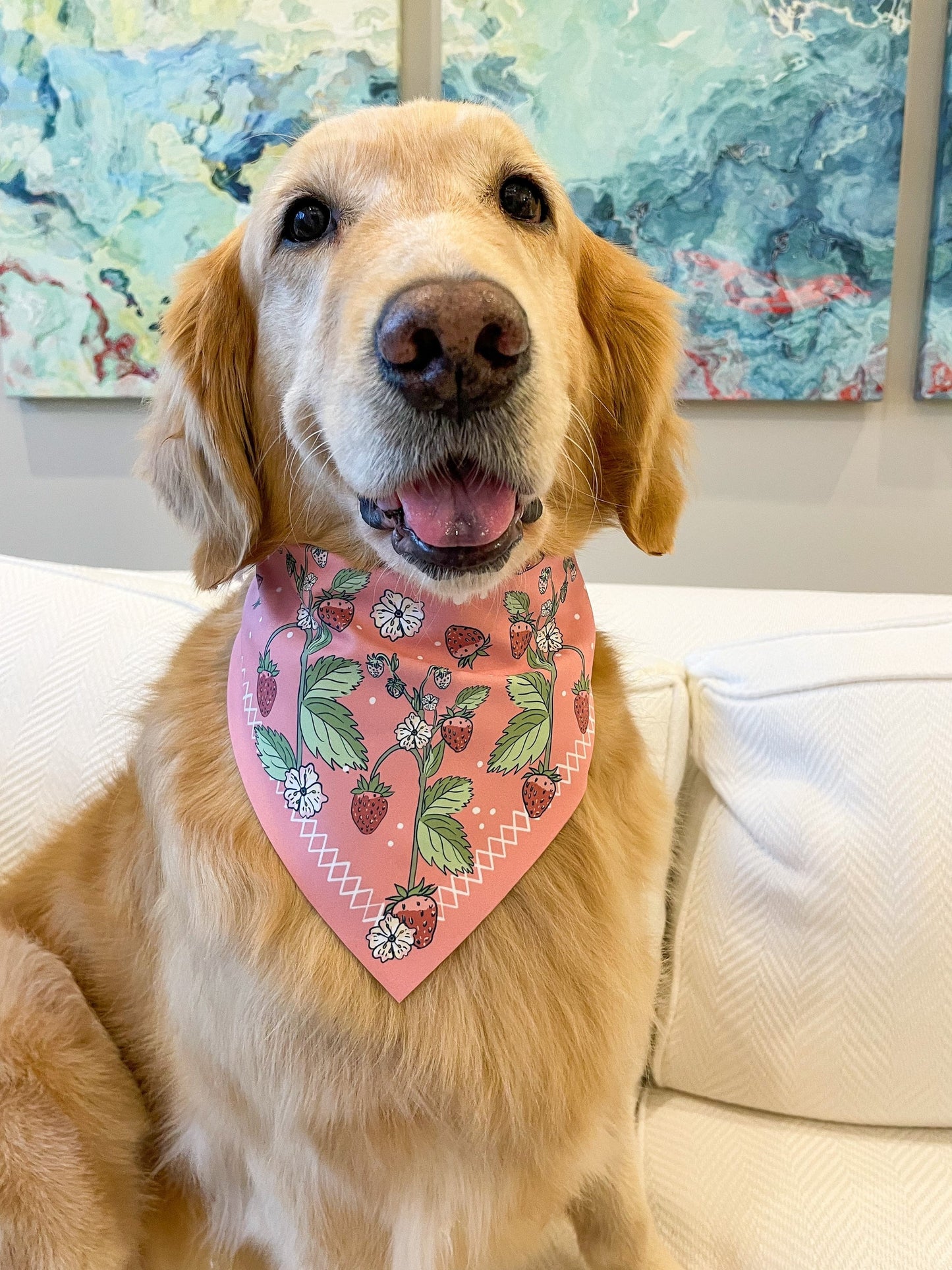 Strawberry Fields Bandana