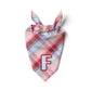 Love Boat Plaid Blue Bandana